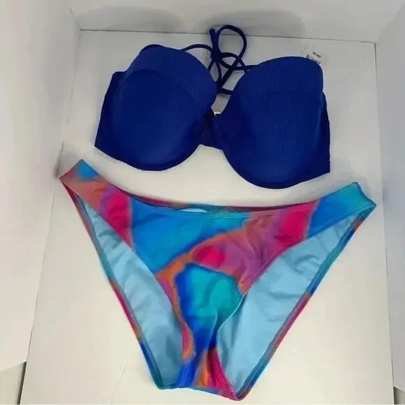 Wild fable, shade and shore, 2-Piece Bikini Swimsuit 36DD bottom, Xlarge - Picture 1 of 10
